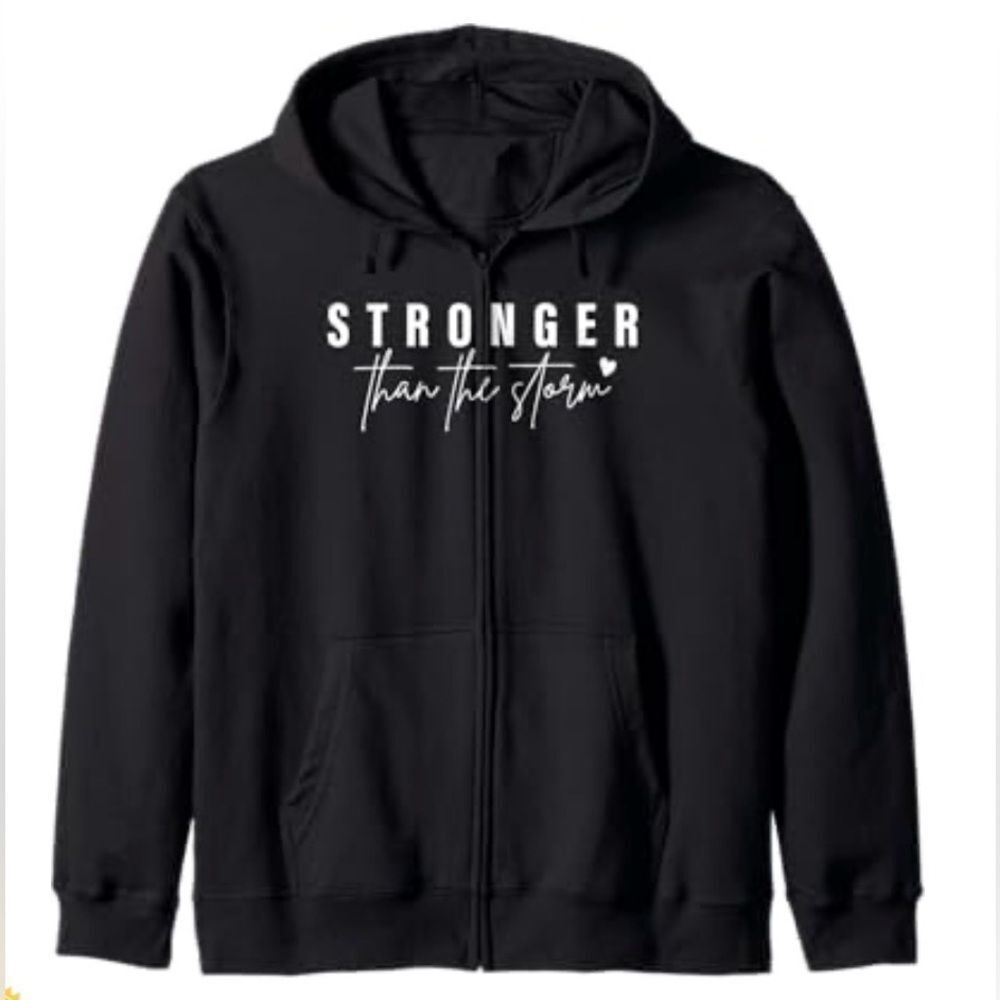 PFR New York Stronger Than The Storm Hoodie Black 3XL NWT